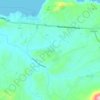 Roumeli topographic map, elevation, terrain