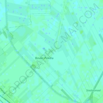 Zuiderkolonie topographic map, elevation, terrain