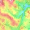 Rimeizenc topographic map, elevation, terrain