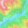 Les Esponces topographic map, elevation, terrain