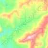 Fort Jones topographic map, elevation, terrain