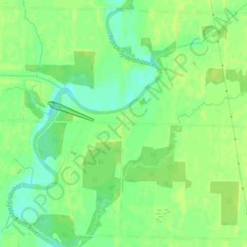 Duthill topographic map, elevation, terrain
