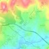 Roiriz topographic map, elevation, terrain