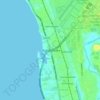 18th Mile Post Junction topographic map, elevation, terrain