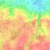 La Foltiere topographic map, elevation, terrain