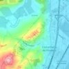 Castanheira topographic map, elevation, terrain
