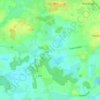 Gammelbyholz topographic map, elevation, terrain