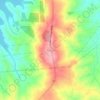 Kivaa topographic map, elevation, terrain
