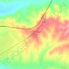 Aldea Quintana topographic map, elevation, terrain