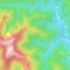 Alteyrac topographic map, elevation, terrain