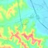 Podere Begnami topographic map, elevation, terrain
