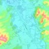 Colón topographic map, elevation, terrain