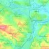 Swinton topographic map, elevation, terrain
