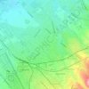 Morena topographic map, elevation, terrain