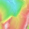 Cirque de Saint-Même topographic map, elevation, terrain