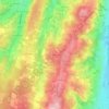 Les Bonnetières topographic map, elevation, terrain