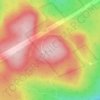Mont Bélair topographic map, elevation, terrain