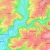 Kreuznaaf topographic map, elevation, terrain