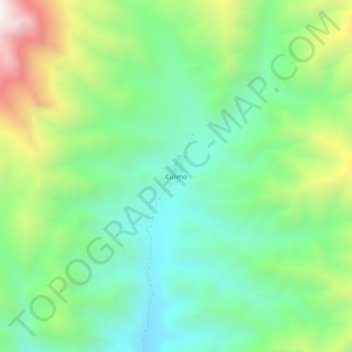 Culimo topographic map, elevation, terrain
