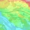 Kaltschach topographic map, elevation, terrain