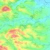 Koth topographic map, elevation, terrain