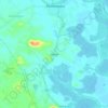 Malagit topographic map, elevation, terrain