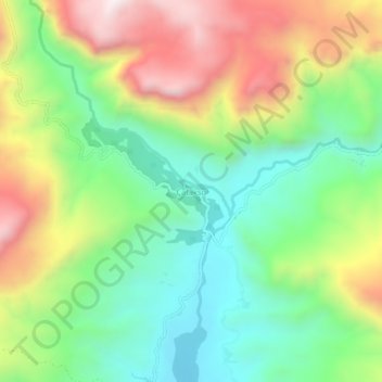 Çataksu topographic map, elevation, terrain