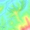 Pizzuta topographic map, elevation, terrain