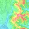 Collalto topographic map, elevation, terrain