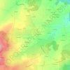 Les Blaches topographic map, elevation, terrain