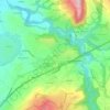 Chède topographic map, elevation, terrain