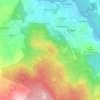 O Cordal topographic map, elevation, terrain