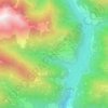 Busada topographic map, elevation, terrain