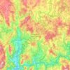 Saint-Jacques-de-Compostelle topographic map, elevation, terrain