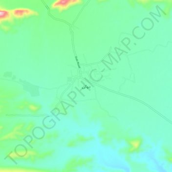 Duki topographic map, elevation, terrain