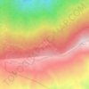 Derazno topographic map, elevation, terrain