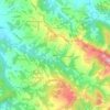 Perleto topographic map, elevation, terrain