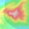 Veladero topographic map, elevation, terrain