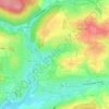 Schinder topographic map, elevation, terrain