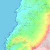 Alojera topographic map, elevation, terrain