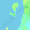 Nusa topographic map, elevation, terrain