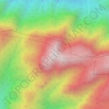 Sispara topographic map, elevation, terrain