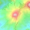 Pung-ol Peak topographic map, elevation, terrain