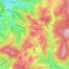 Galgenbusch topographic map, elevation, terrain