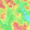Theil topographic map, elevation, terrain