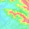 Serres-Castet topographic map, elevation, terrain