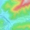 Kessing topographic map, elevation, terrain