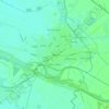 Makó topographic map, elevation, terrain