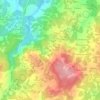 Taín topographic map, elevation, terrain