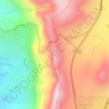 Topo do Mundo topographic map, elevation, terrain